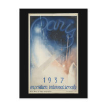 Paris 1937 exposition internationale postcards