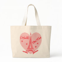 PARIS - AMOUR CANVAS BAG
