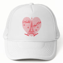 PARIS - AMOUR TRUCKER HATS