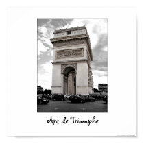 Paris - Arc de Triomphe Poster posters