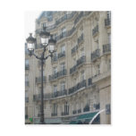 Paris balconies post card