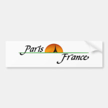 Paris Bumper Stickers
