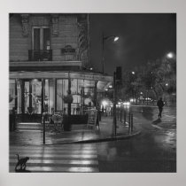 Paris Cafe at Night