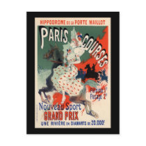 Paris Courses Post Card