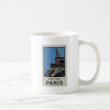 Paris Eiffel Tower Coffee Mugs