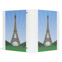 Paris: Eiffel Tower: Custom Binder