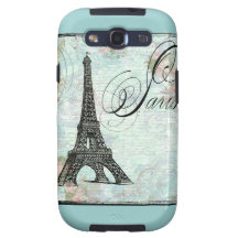 Paris Eiffel Tower French Design Samsung Galaxy S3 Cover