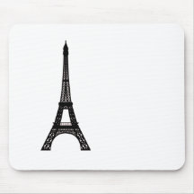 Paris Eiffel Tower Mouse Pads