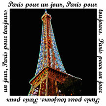 Paris Eiffel Tower Photo Cut Outs