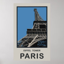 Paris Eiffel Tower Print