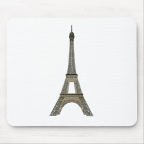 Paris: Eiffel Tower: Vector Drawing: Mouse Pads