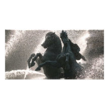 Paris Fountain Photo Greeting Card