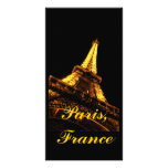 Paris, France, Eiffel Tower, Photo Card