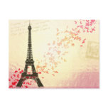 Paris in Love - Eiffel Tower postcards