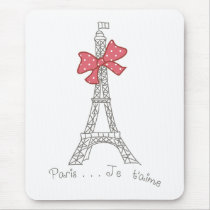 Paris...Je t'aime Mouse Pad