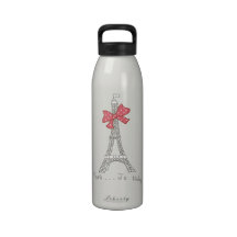 Paris...Je t'aime Reusable Water Bottle