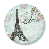 Paris La Tour Eiffel French Design Magnet