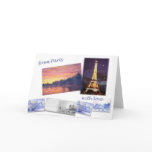 PARIS LANDSCAPE GREETING CARD