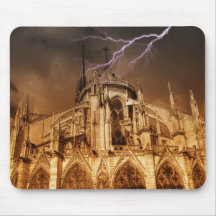 Paris Notre_Dame Cathedral Mousepad