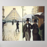 Paris, on a Rainy Day posters