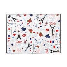 Paris pattern with Eiffel Tower