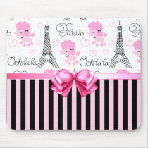 Paris Poodles Mousepads