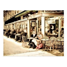 Paris Postcards - Street Scene