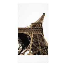 Paris retro picture card