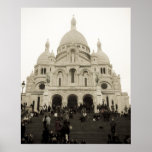 Paris Sacre Couer Poster