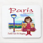 Paris Shopper Mouse Pads