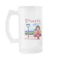 Paris Shopper Coffee Mug