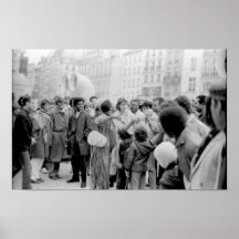 Paris street performer 1984 posters