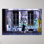 Paris street print