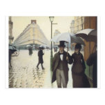 Paris Street, Rainy Day by Caillebotte Post Cards