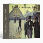 Paris Street, Rainy Day by Gustave Caillebotte Binders
