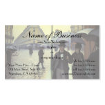 Paris Street, Rainy Day by Gustave Caillebotte Business Card Templates