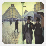 Paris Street, Rainy Day by Gustave Caillebotte Stickers