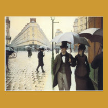 Paris, sur une carte postale de jour pluvieux cartes postales