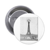 Paris, Texas Eiffel Tower Drawing Pin