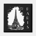 Paris, the Eiffel Tower Illustration magnet
