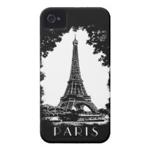 Paris, the Eiffel Tower - iPhone4 Case-Mate case iPhone 4 Cases