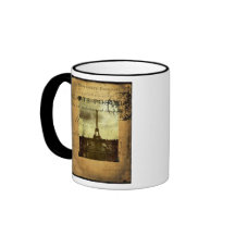 Paris timbré tasse