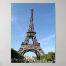 Paris - tour d'Eiffle Affiche