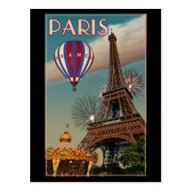 Paris - Tour Eiffel Carte Postale