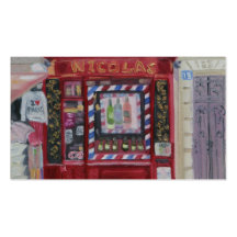 PARIS WINE SHOP BUSINESS CARDS
