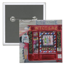 Paris Wine Shop Pins