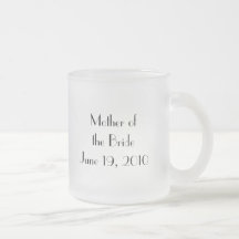 Parisian Deco Wedding Mug