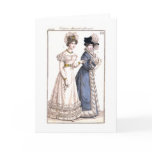 Parisian Fashion Illustration - Greeting Card