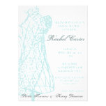 Parisian Mannequin Bridal Shower Invitation