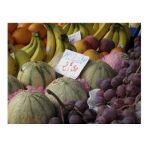 Parisian Market Postcard